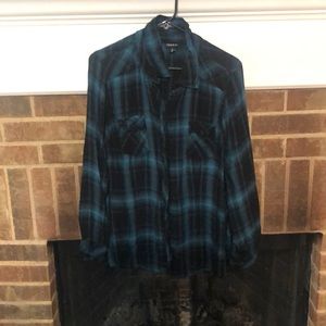 Torrid plaid shirt
